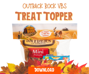 Outback Rock VBS Treat Topper