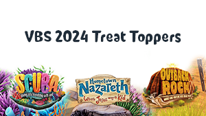 Three VBS 2024 Treat Toppers