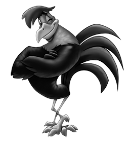 Rooster_LR_BW