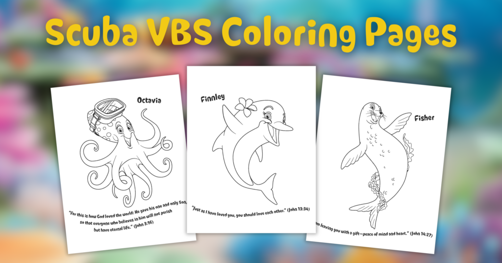 Bible memory buddy coloring pages group vbs tools