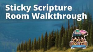 sticky scripture room walkthrough