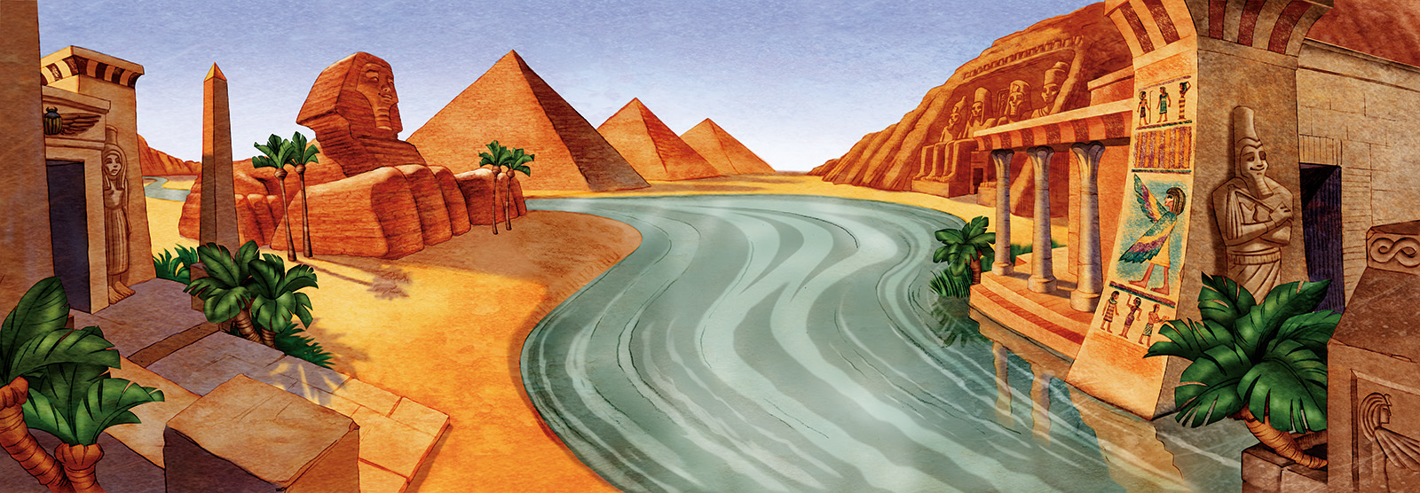 Egypt VBS Theme Display Instructions