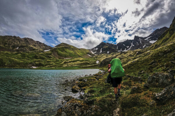 Hiking through the Wilderness