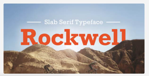 Rockwell Font